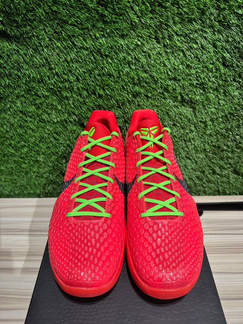 Nike Kobe 6 Protro Reverse Grinch Sz 13