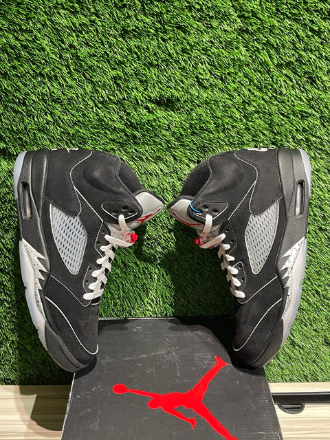 Jordan 5 Retro OG Black Metallic Reimagined Sz 9.5