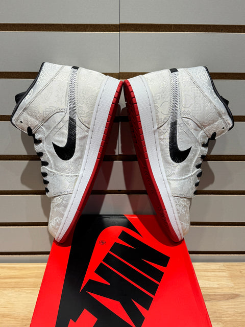 Jordan 1 Mid SE Fearless Edison Chen CLOT Sz 11