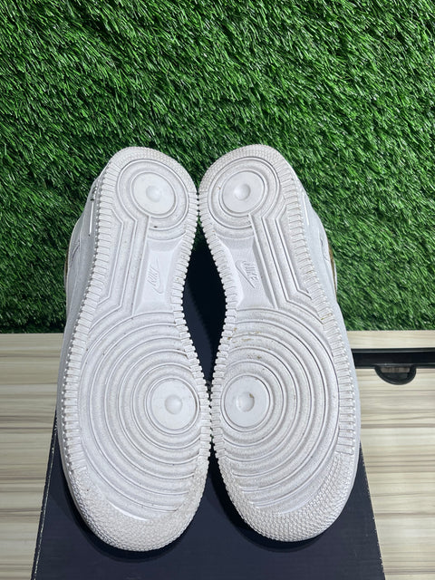 Nike Air Force 1 Low Retro Ivory Snake Sz 9