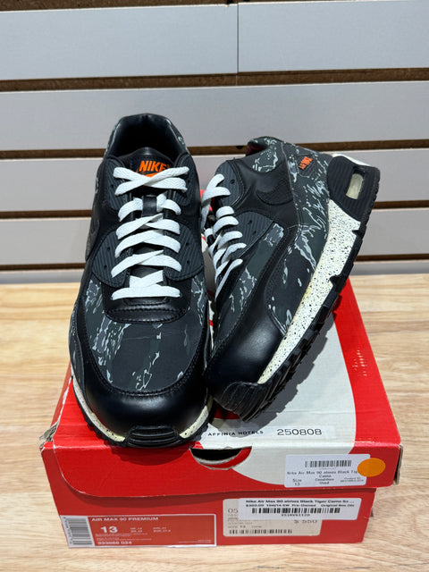 Nike Air Max 90 atmos Black Tiger Camo Sz 13