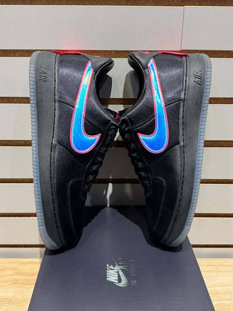 Nike Air Force 1 Low Breast Cancer Awareness Black Hyper Pink Sz 10