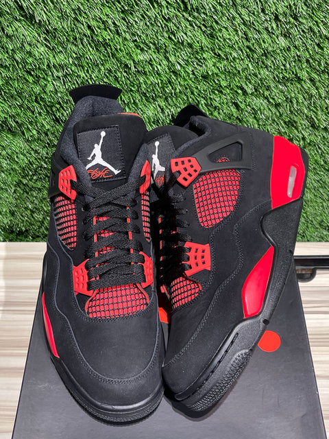 Jordan 4 Retro Red Thunder Sz 13