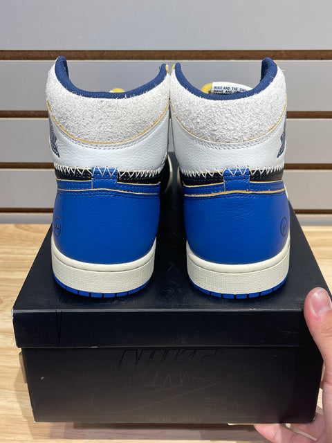 Jordan 1 Retro High OG SP Fragment x Union LA Sport Royal Sz 8.5