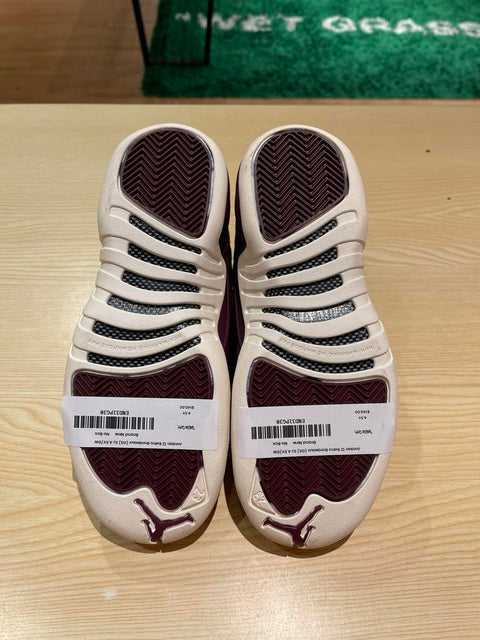 Jordan 12 Retro Bordeaux (GS) Sz 4.5Y/6W