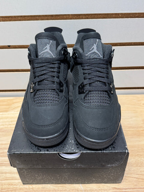 Jordan 4 Retro Black Cat (2025) (GS) (Multiple Sizes)