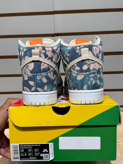 Nike SB Dunk High Hawaii Sz 10