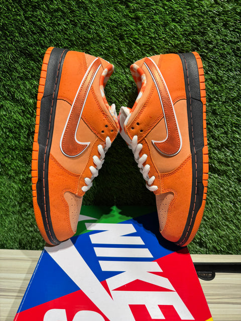 Nike SB Dunk Low Concepts Orange Lobster Sz 11