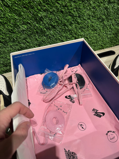 Jordan 1 Retro Low OG SP Fragment x Travis Scott Sz 9.5M