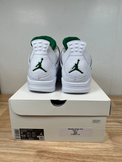 Jordan 4 Retro Metallic Green