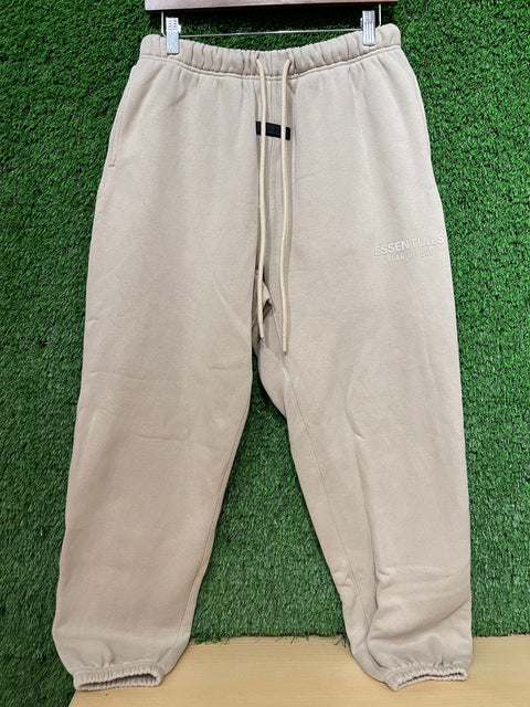 Tan Fear Of God Essentials Sweatpants Sz S