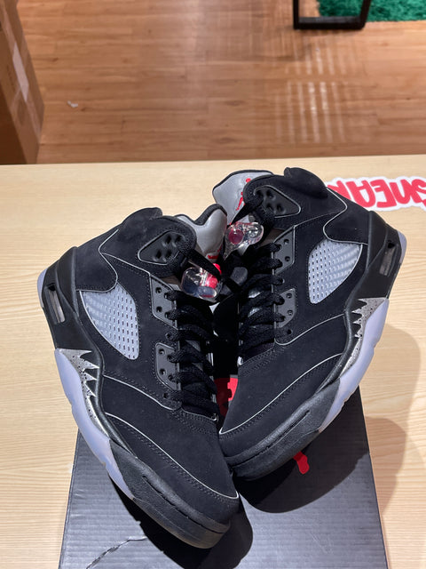Jordan 5 Retro OG Black Metallic Reimagined Sz 8M