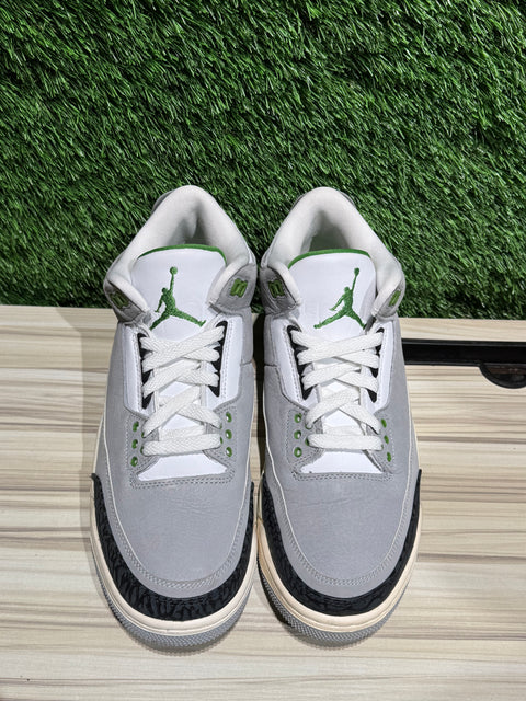 Jordan 3 Retro Chlorophyll Sz 8.5