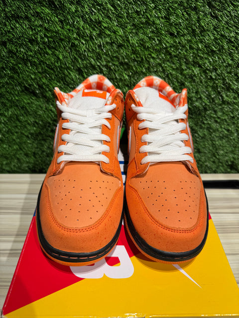 Nike SB Dunk Low Concepts Orange Lobster Sz 12M