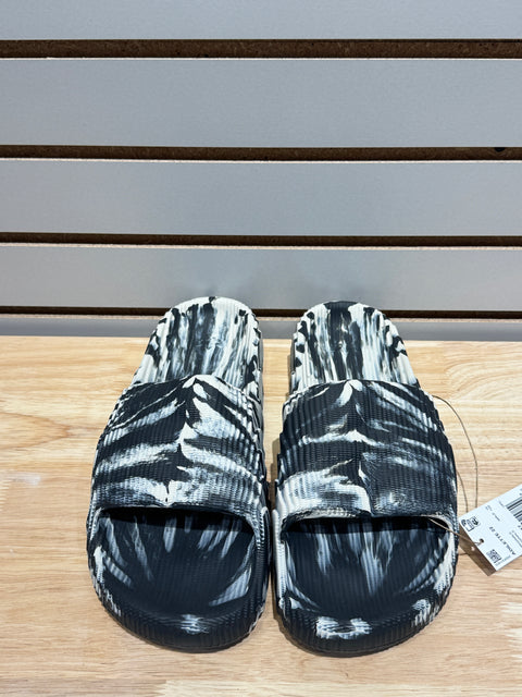 adidas Adilette 22 Slides Carbon Aluminum Sz 10
