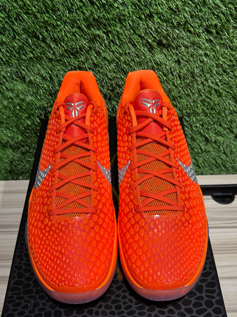 Nike Kobe 6 Protro Total Orange Sz 11