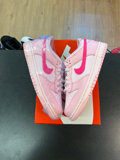 Nike Dunk Low Triple Pink (GS) Sz 7Y