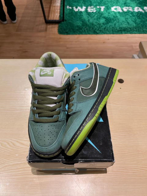 Nike sb dunk low concepts green lobster best sale