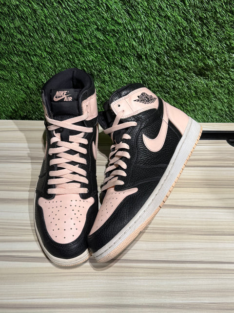Jordan 1 Retro High Black Crimson Tint Sz 12M.