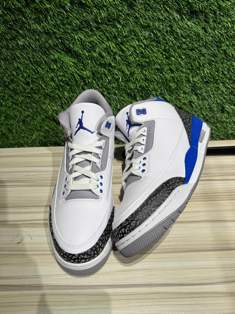 Jordan 3 Retro Racer Blue Sz 11.5