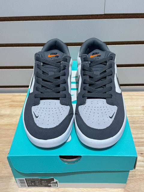 Nike SB Force 58 Dark Grey White Sz 10