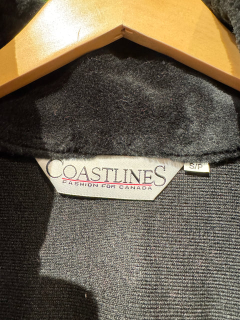 VTG Rare Coastlines Native Full Zip Fleece Sz S