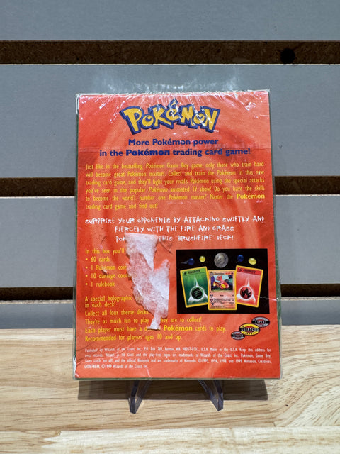 Vintage Pokémon Base Set Theme Deck - "Brushfire" - Base Set (Shadowless) (BSS)