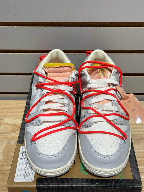 Nike Dunk Low Off-White Lot 6 Sz 9.5