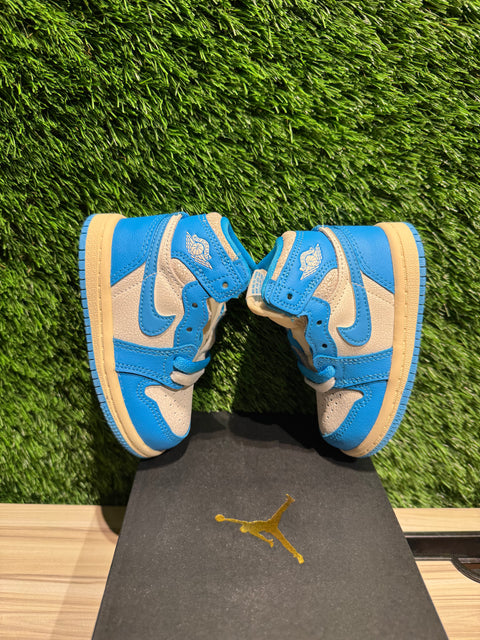 Jordan 1 Retro High OG UNC Reimagined (TD) Sz 5c