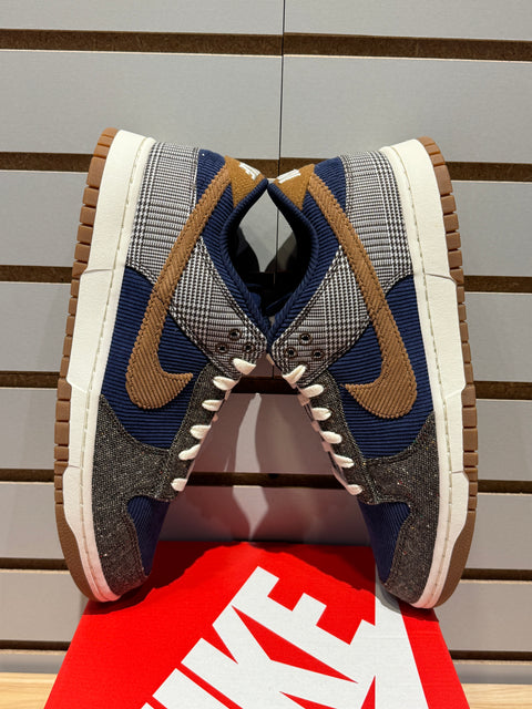 Nike Dunk Low Tweed Midnight Navy Corduroy
