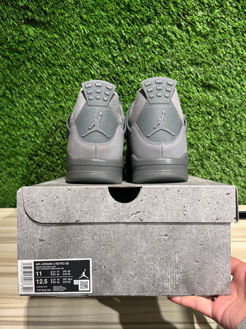 Jordan 4 Retro SE Paris Olympics Wet Cement Sz 11M.
