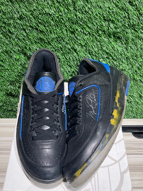 Jordan 2 Retro Low SP Off-White Black Blue