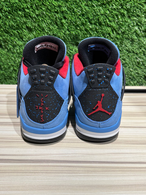 Jordan 4 Retro Travis Scott Cactus Jack Sz 9.5M