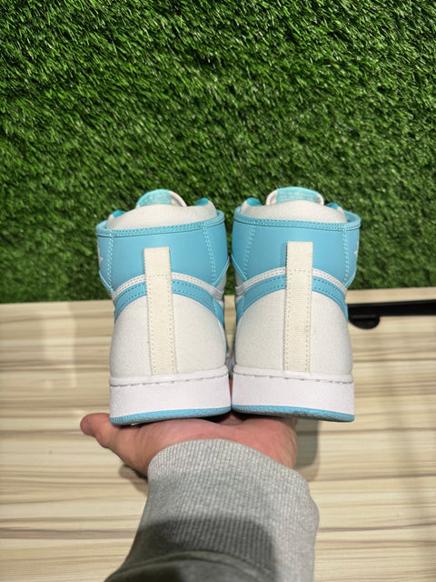 Jordan 1 Retro AJKO Bleached Aqua Sz 10