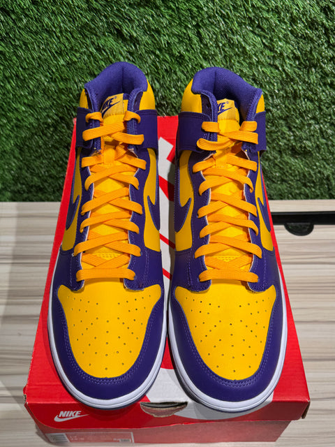 Nike Dunk High Lakers Sz 13M