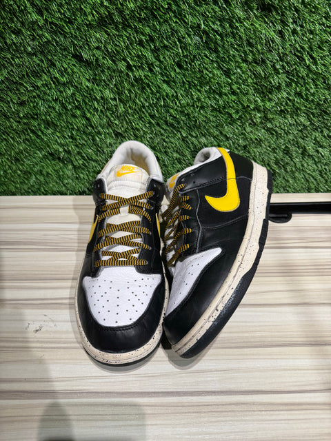 Nike Dunk Low CL Black Varsity Maize White Sz 10.5