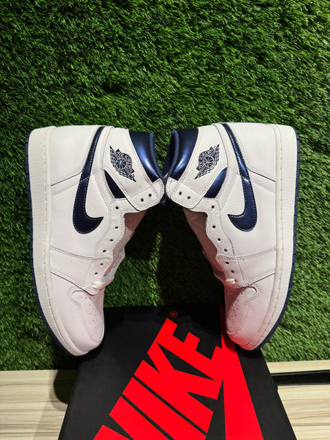 Jordan 1 Retro Metallic Navy (2016) Sz 10