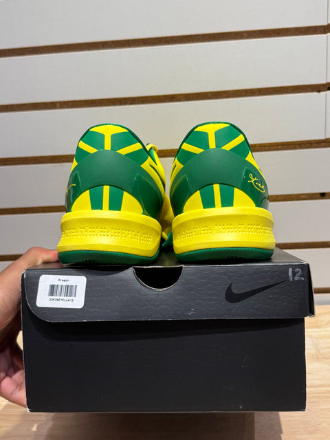 Nike Kobe 8 Protro Oregon Ducks Yellow PE Player Exclusive Sz 12