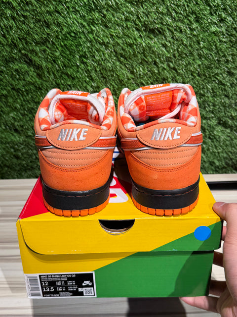 Nike SB Dunk Low Concepts Orange Lobster Sz 12M