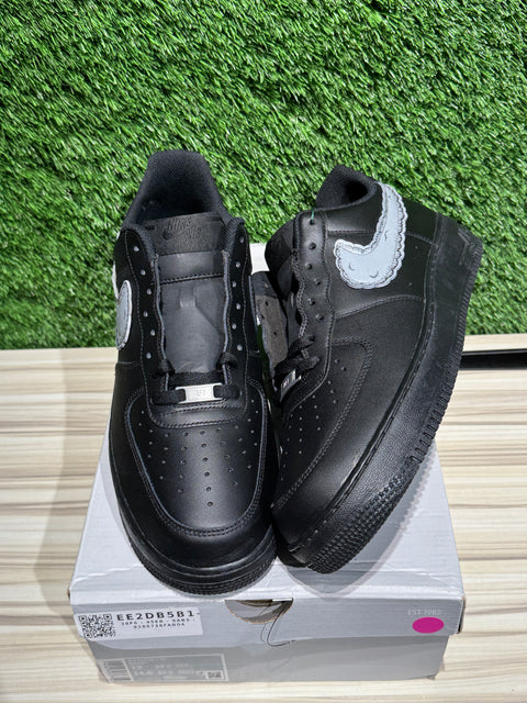 Nike Air Force 1 Low '07 Black (KAWS Sky High Farm Workwear Edition) Sz 13