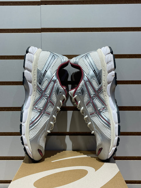 ASICS Gel-Kayano 12.1 Silver Burgundy Sz 10