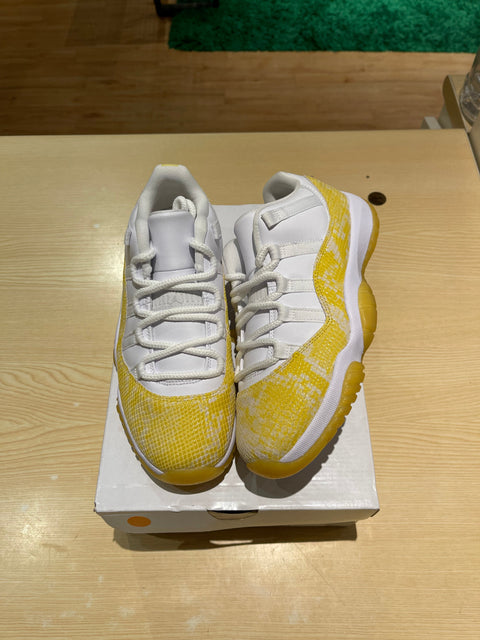 Jordan 11 Retro Low Yellow Snakeskin (PS)