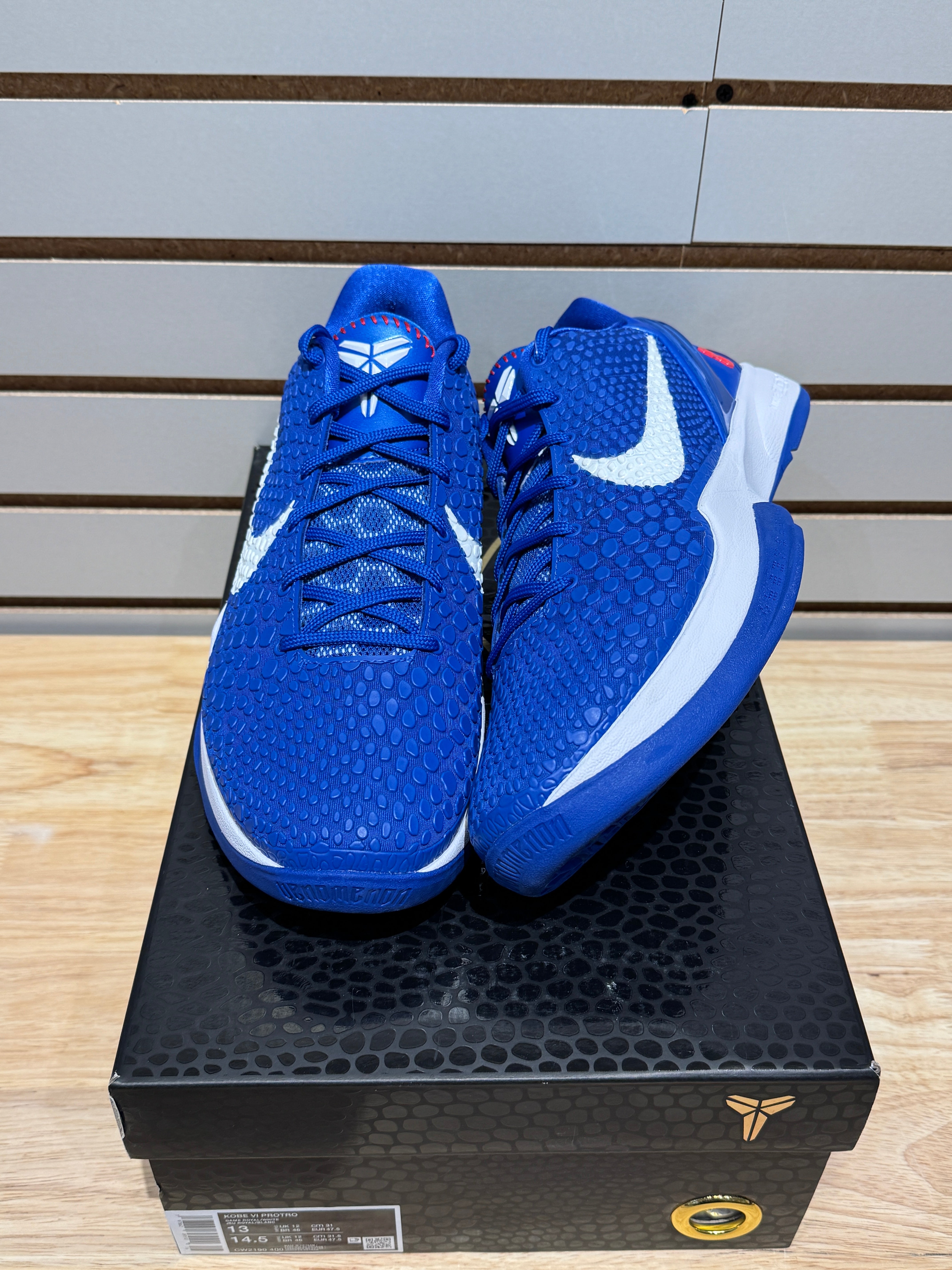 Nike Kobe 6 Protro Dodgers Sz 13 – Sneak City