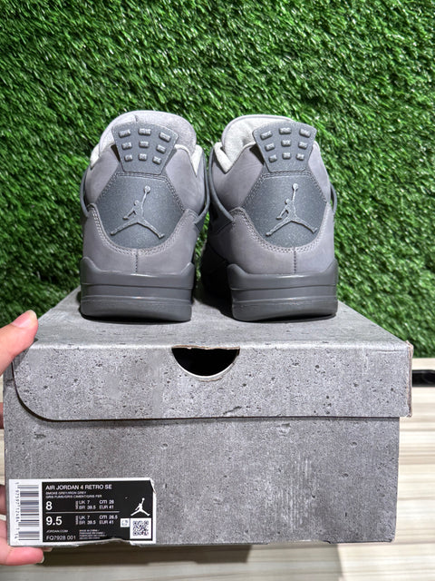Jordan 4 Retro SE Paris Olympics Wet Cement Sz 8M