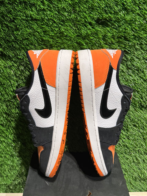 Jordan 1 Retro Low Golf Shattered Backboard Sz 9