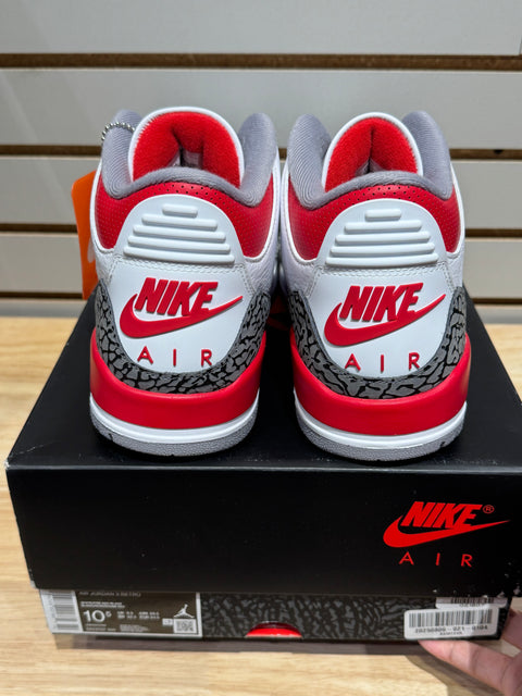 Jordan 3 Retro Fire Red (2022) Sz 10.5