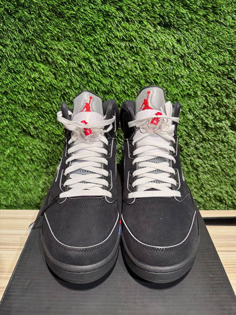 Jordan 5 Retro OG Black Metallic Reimagined Sz 10