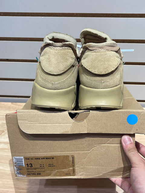 Nike Air Max 90 Off-White Desert Ore Sz 13
