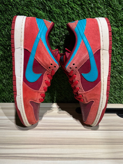 Nike SB Dunk Low Brickhouse Turbo Green Sz 9M