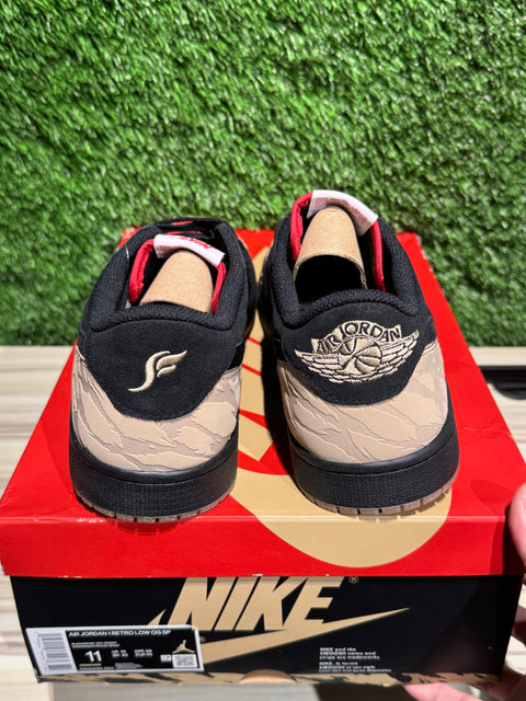 Jordan 1 Retro Low OG SP SoleFly Sz 11M